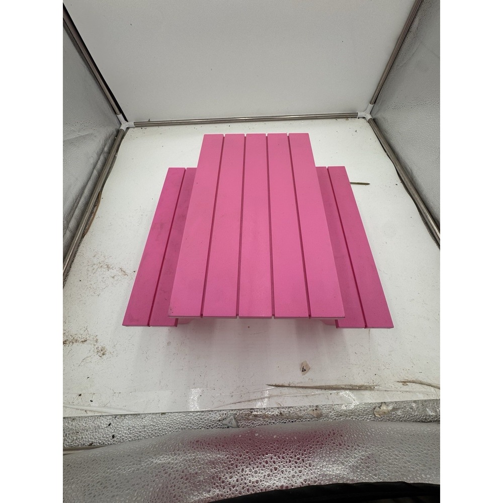AMERICAN GIRL DOLLS OR Our Generation Replacement Pink Picnic Table